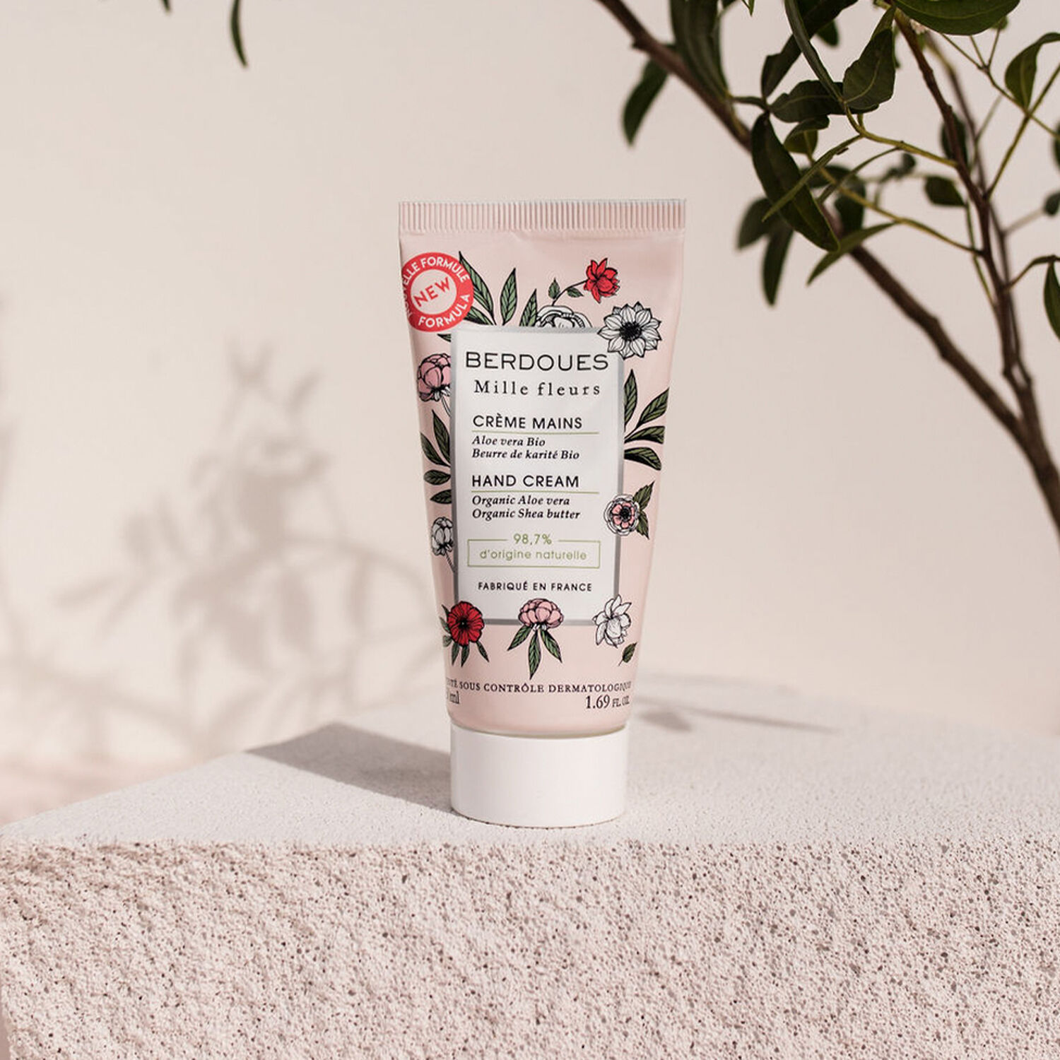 Berdoues Mille Fleurs Hydratation Crème Mains 50 ml