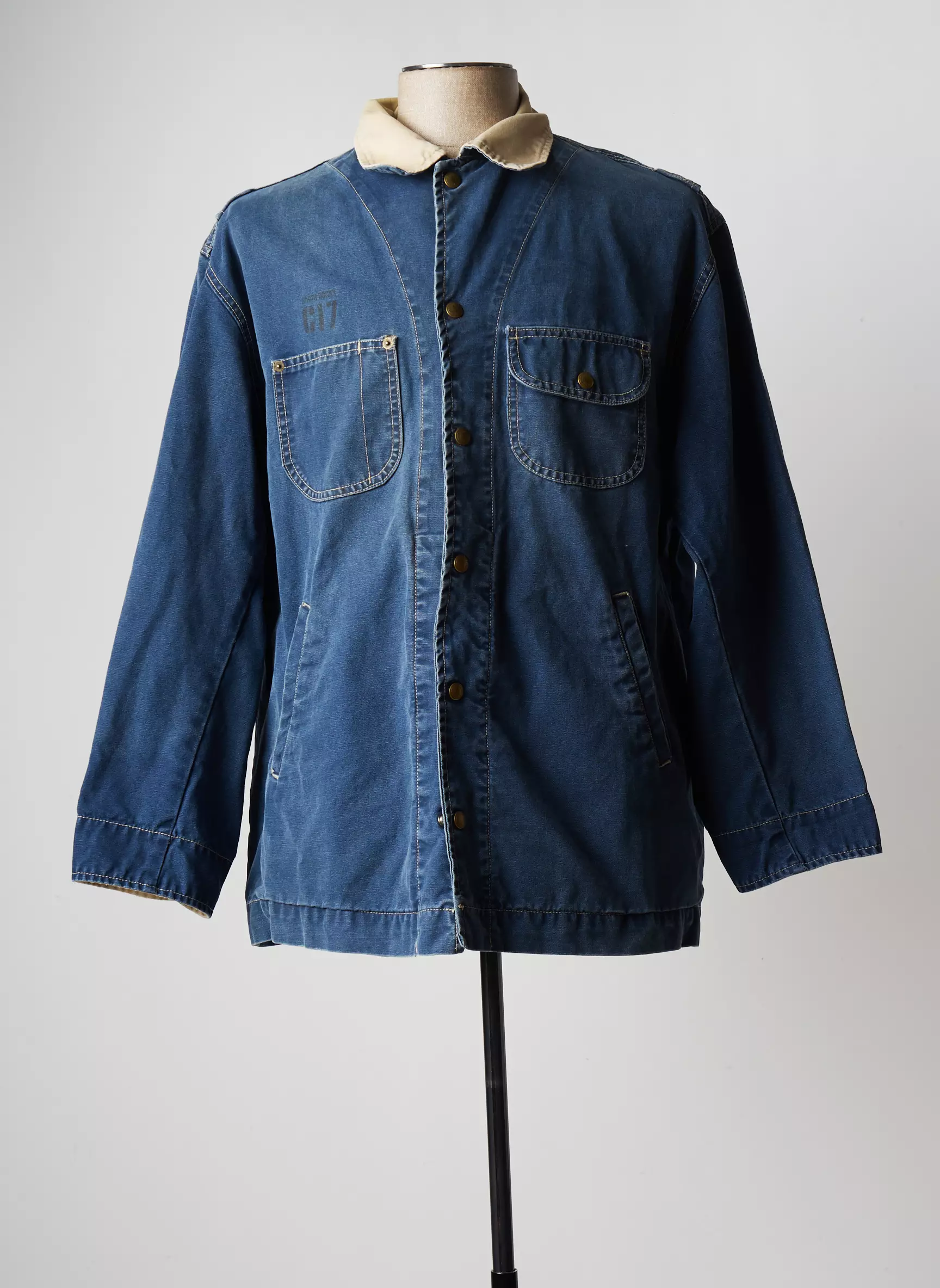 C17 Vestesenjean Homme couleur bleu