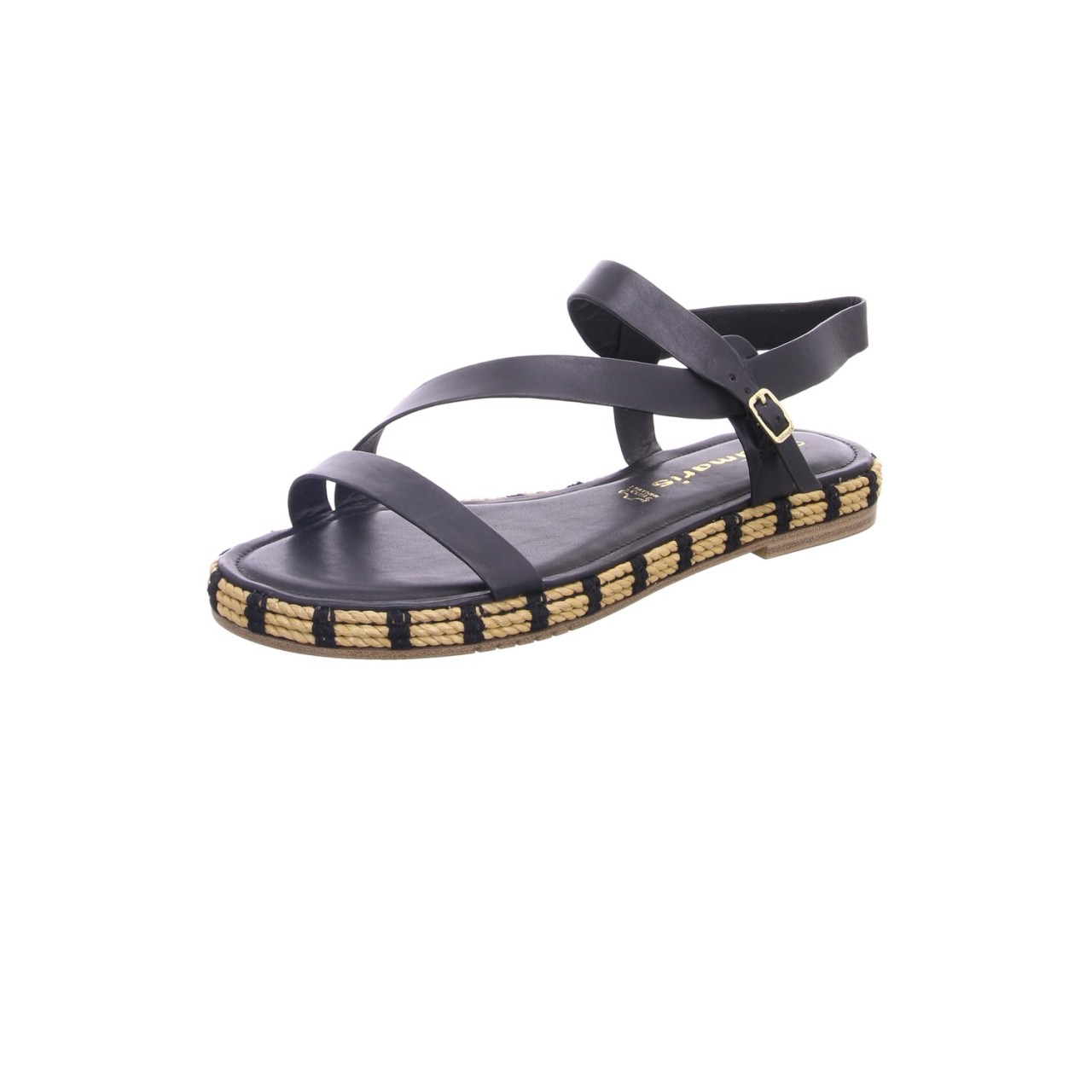 TAMARIS Klassische Sandalen schwarz Da.-Sandalette