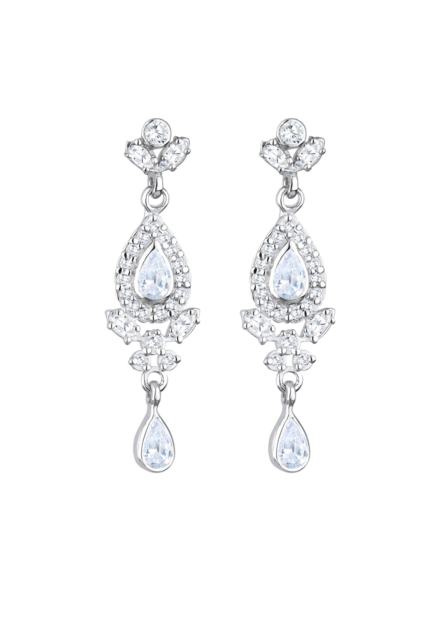 Ciondolo da donna Elli PREMIUM con zirconi (925/1000) in argento