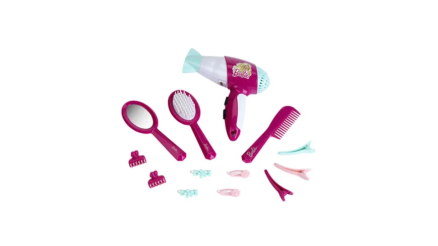 Theo Klein 5790 Barbie Frisier-Set I Zubehör und Accessoires im Barbie-Look