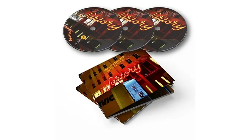Zeitreise/ Live im Sartory (3CD)