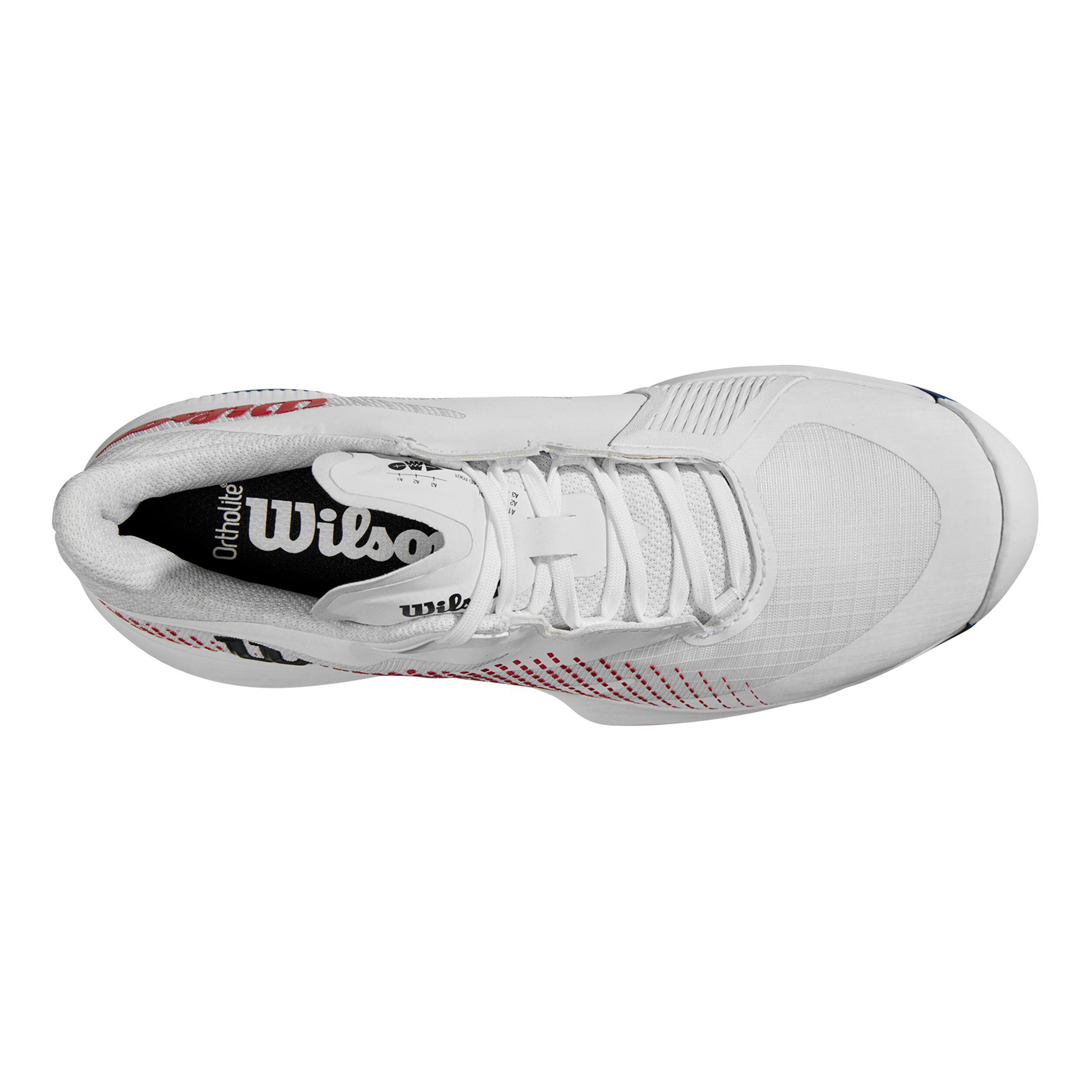 Kaos Swift 1.5 2024 CLY Sandplatzschuh Damen - Weiß, Rot