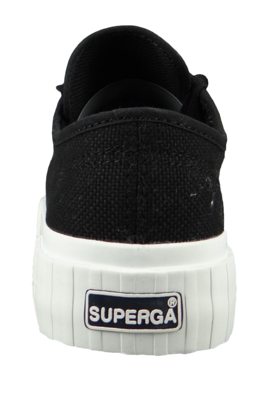 SUPERGA Sneaker schwarz