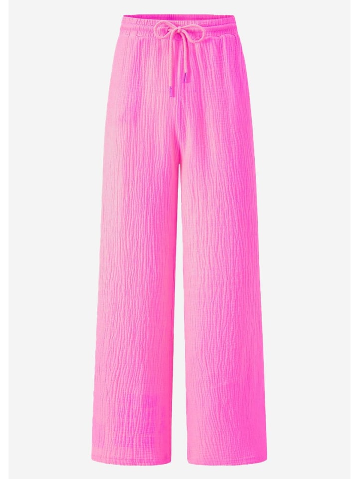 SASSYCLASSY Musselin Hose in pink günstig kaufen
