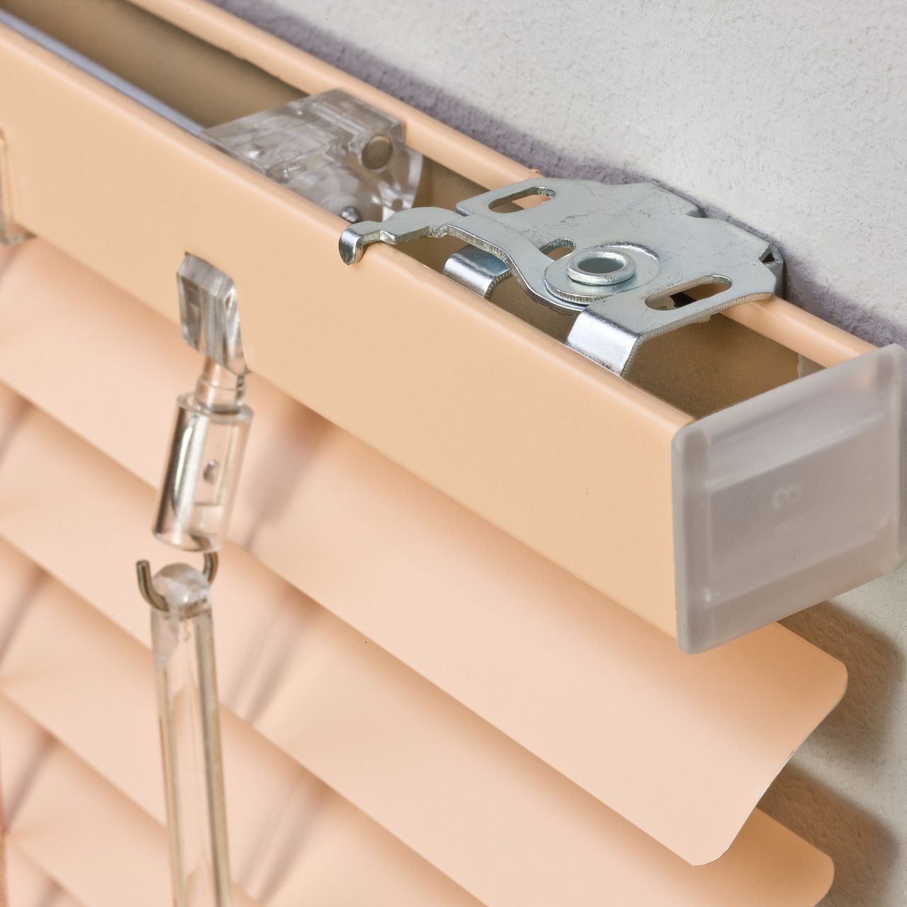 Bella Casa Aluminium-Jalousie, apricot, 160 x 60 cm