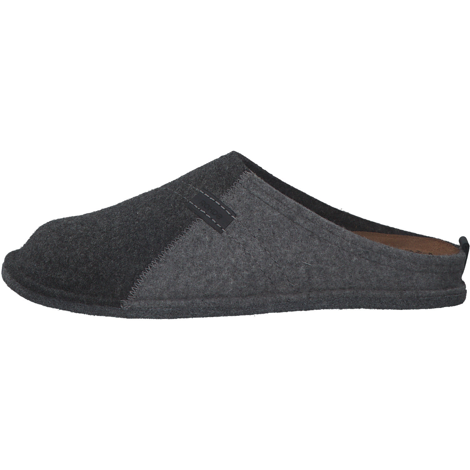 Rohde 6942, Pantoletten, Herren, Schwarz