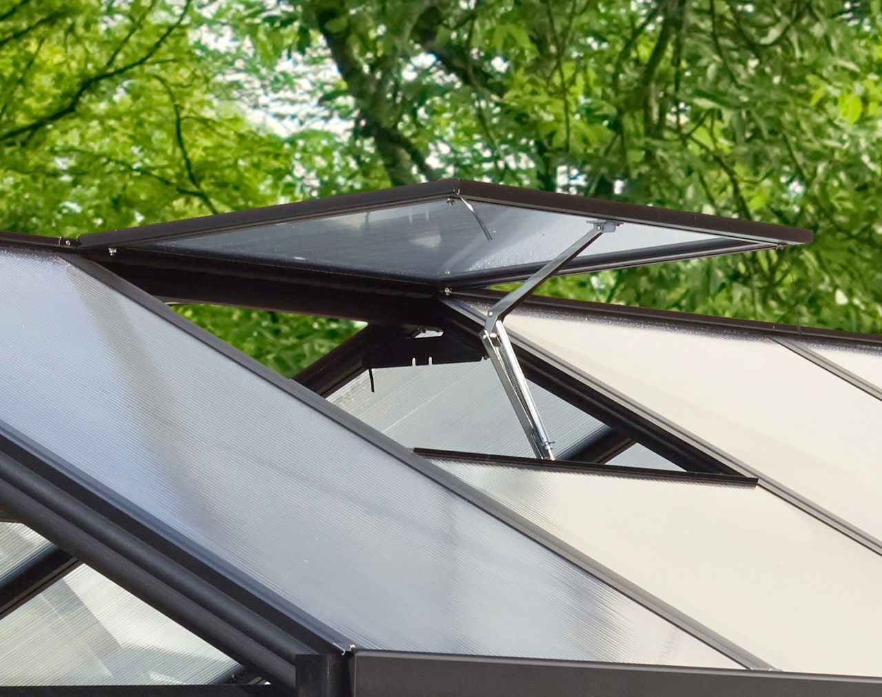 Vitavia Alu-Dachfenster für Zeus, o. Glas, schwarz