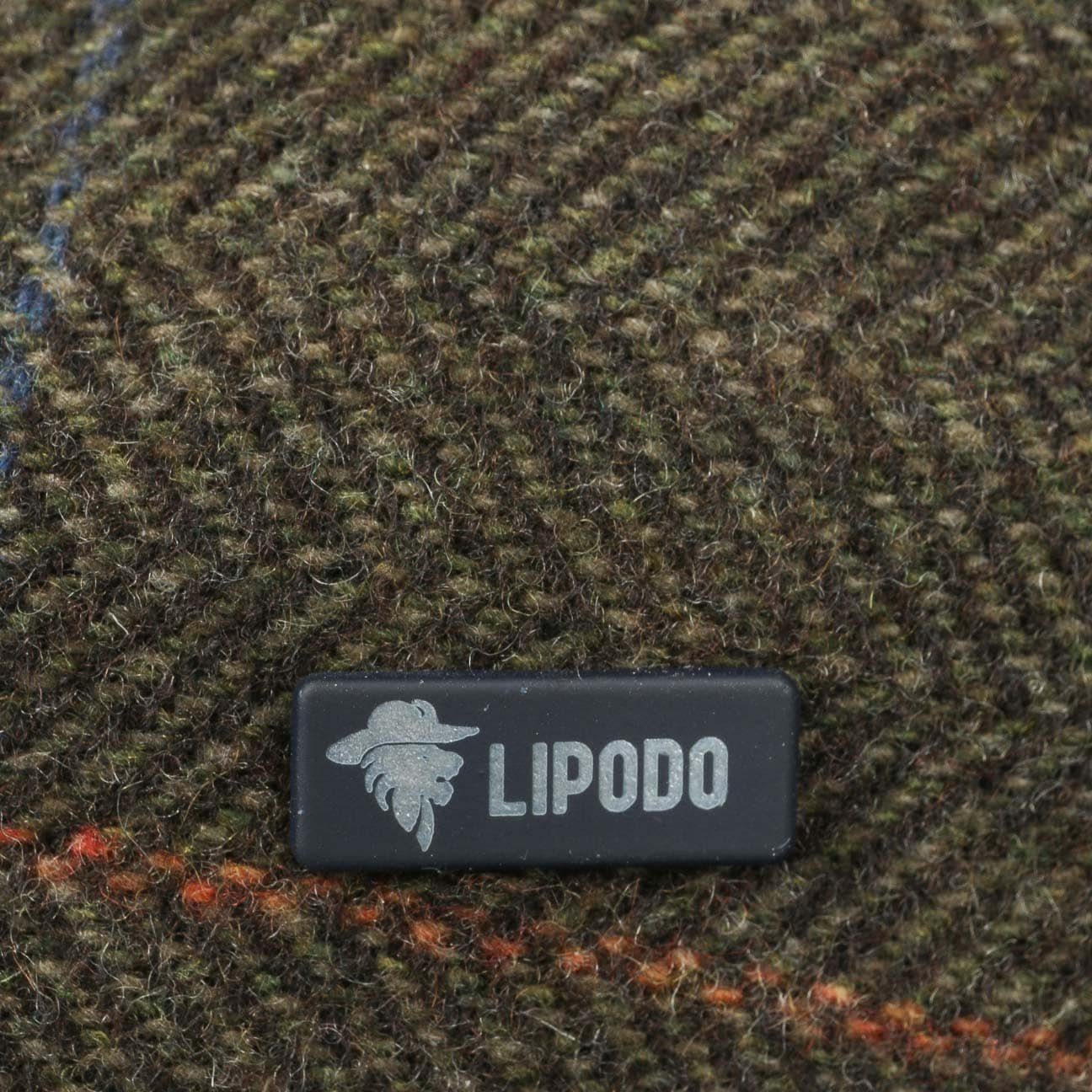 Lipodo Flat Cap (1-St) Schirmmütze mit Schirm, Made in Italy