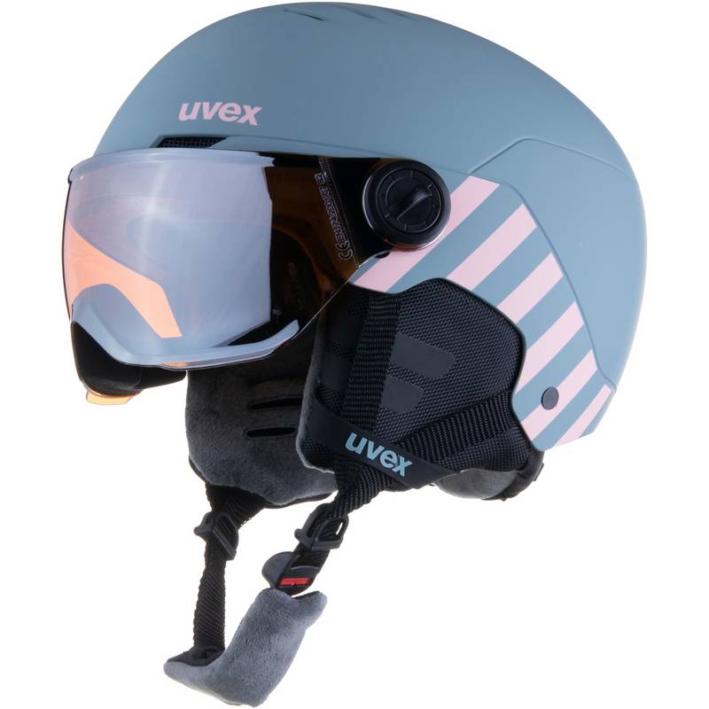 Uvex rocket jr. vis Helm Kinder