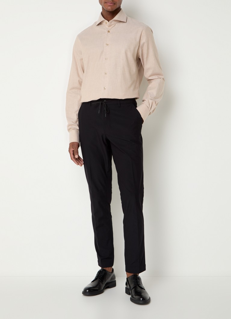 Cămașă Michaelis slim fit cu imprimeu heather