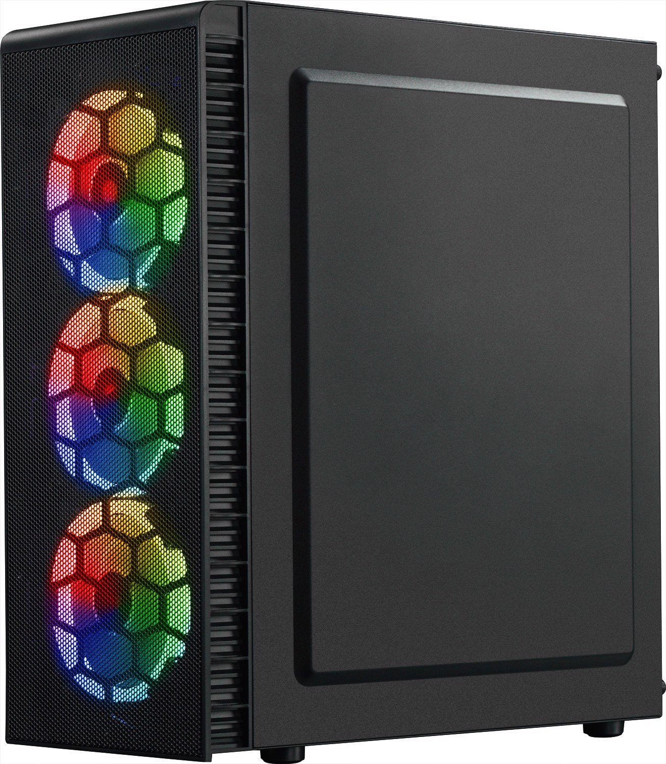 Kiebel Raptor 10 Gaming-PC (Intel Core i7 Intel Core i7-10700F, RTX 3060, 32 GB RAM, 2000 GB SSD, Luftkühlung, ARGB-Beleuchtung, WLAN)