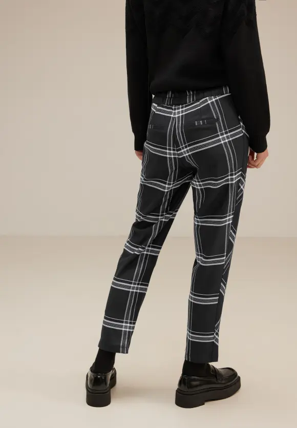 Street One Loose Fit Karohose