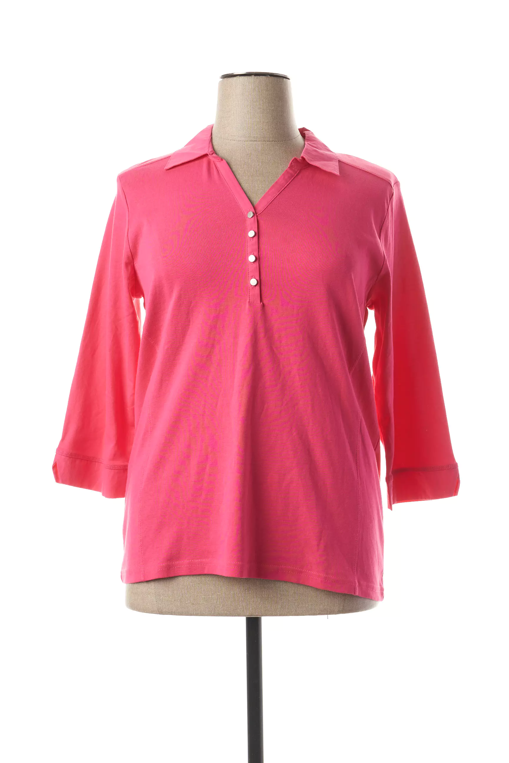 Signature Polos Femme couleur rose