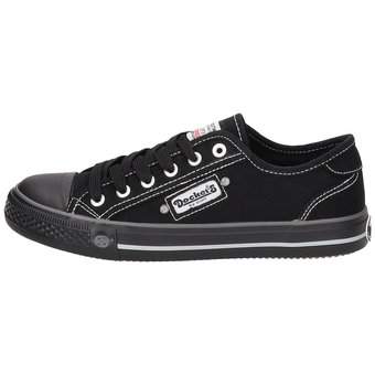 Dockers Leinen Sneaker in schwarz