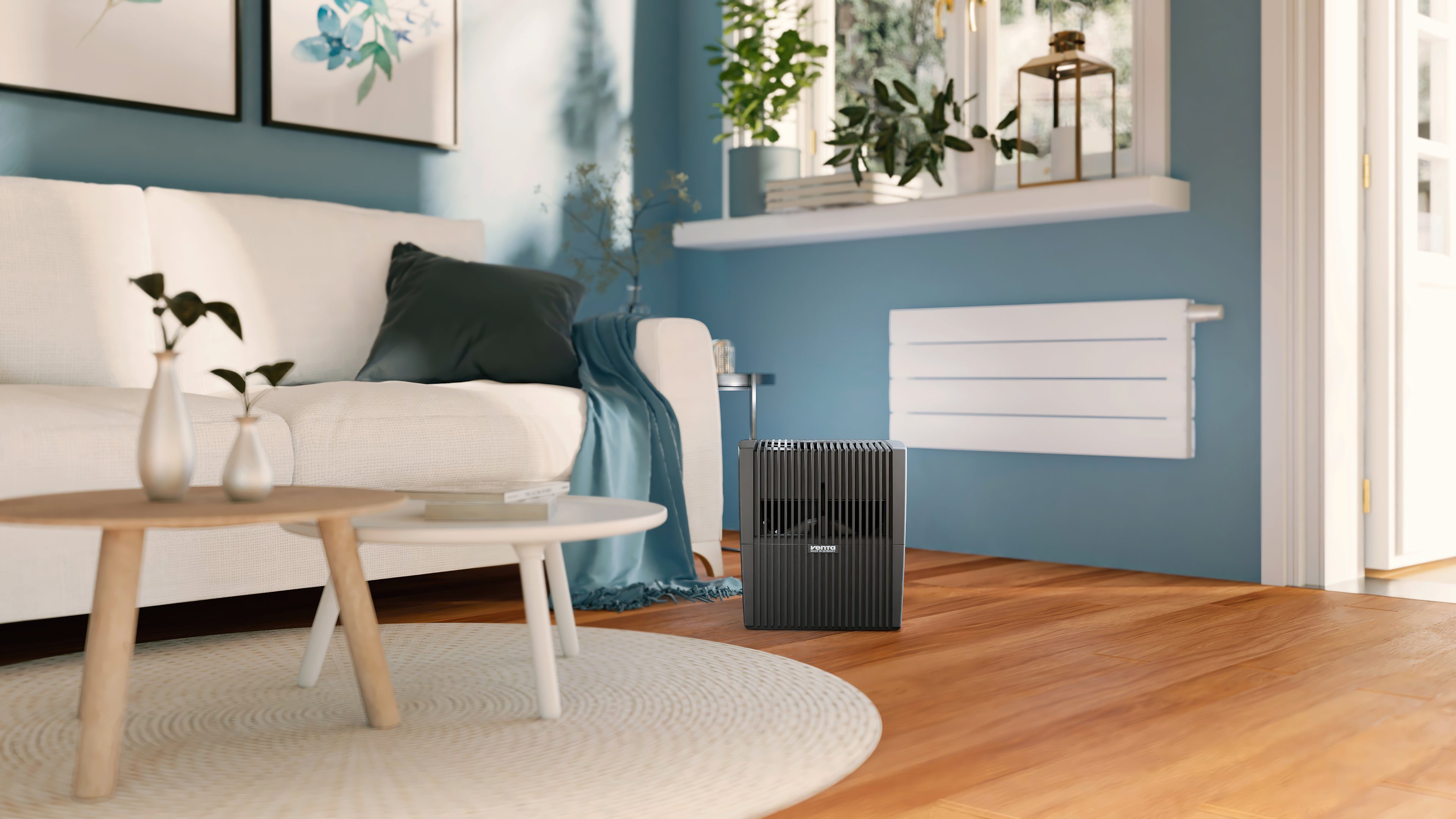 Venta Luftbefeuchter Comfort Plus LW25, für Räume bis 45 m², 7,00 l Wassertank, Gesunde Luftfeuchtigkeit für optimale 40–60 %