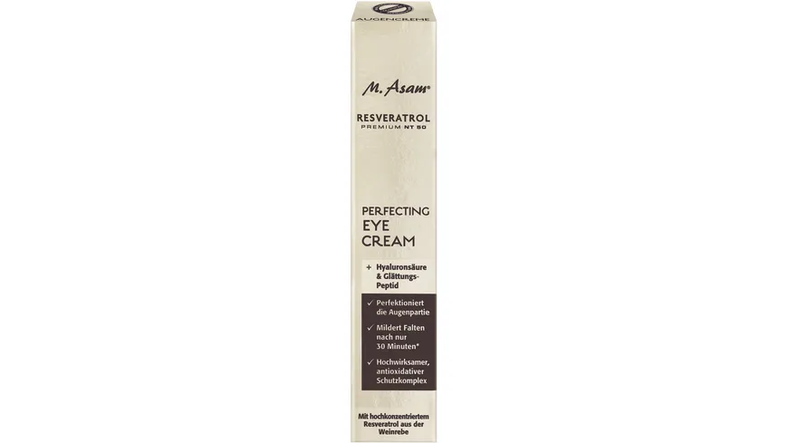 M. Asam® RESVERATROL PREMIUM NT50 Augencreme 15 ml