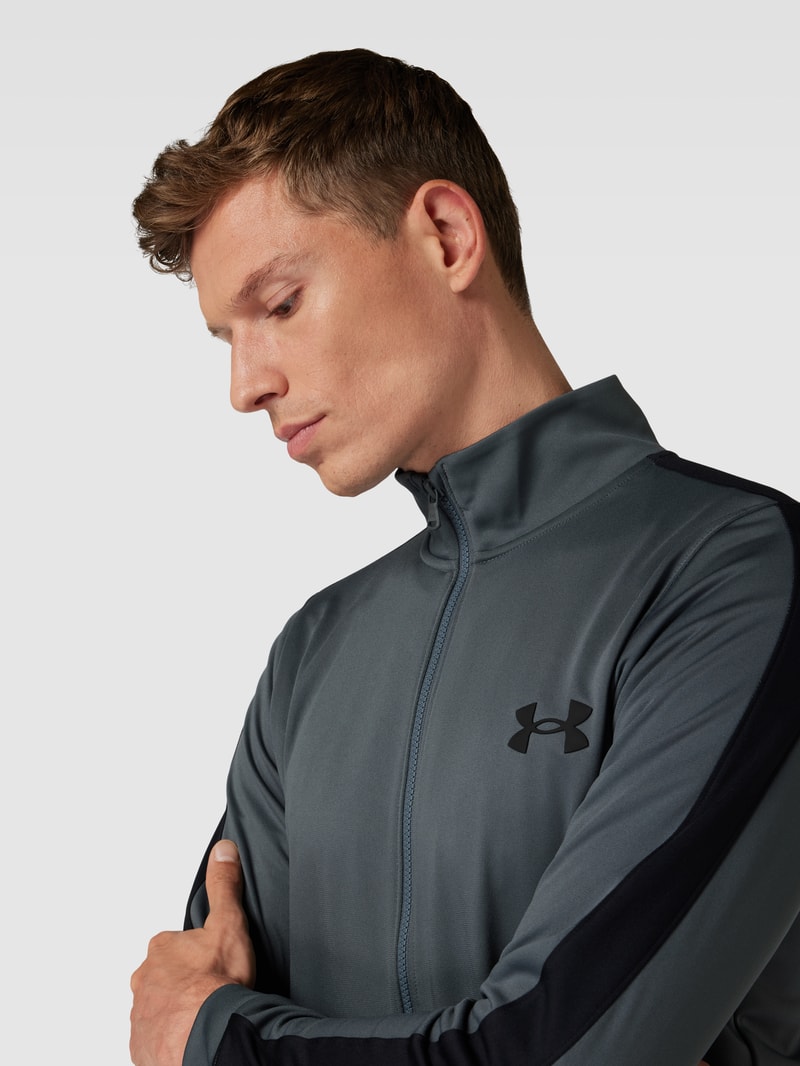 Tracksuit mit Logo-Detail Modell 'Knit' in graphit