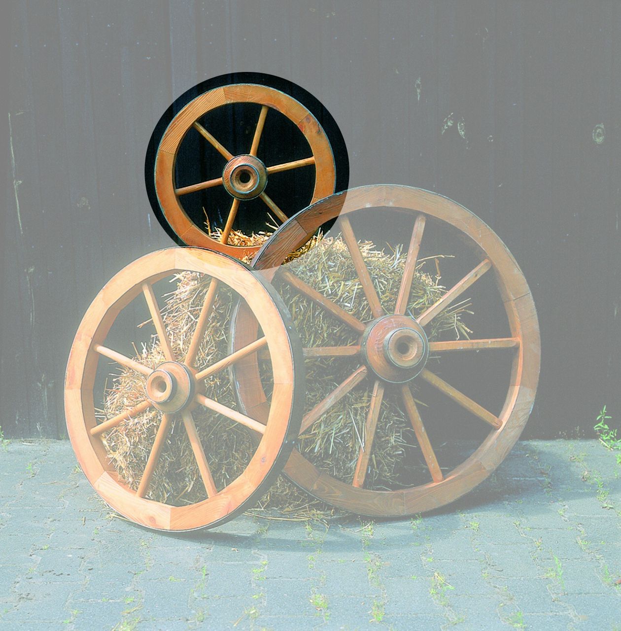 PROMEX Promadino Wagenrad klein - Ø 50 cm