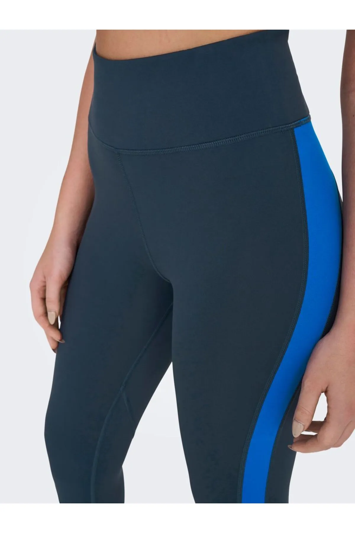 Only Play  Sport-Leggings - Blau - Mittlerer Bund