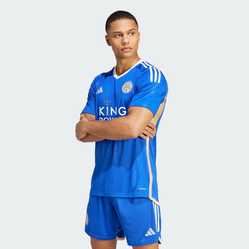 adidas Leicester City 23/24 Heimtrikot Trikot Herren
