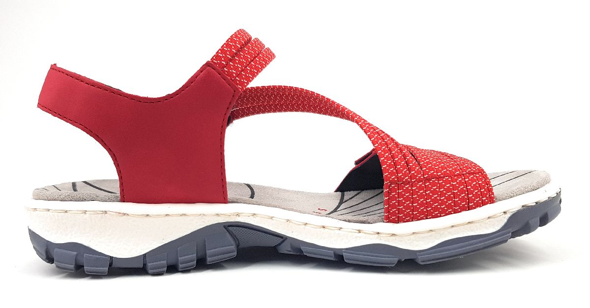 Rieker Dollaro 68871-33 Rot fire
