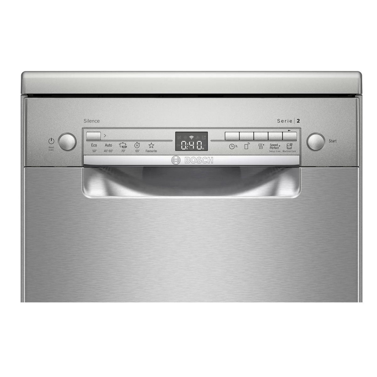 BOSCH Standgeschirrspüler Serie 2, SPS2XMI01E, 10 Maßgedecke, Besteckschublade, Fernstart, Maschine Care, Speed Perfect+