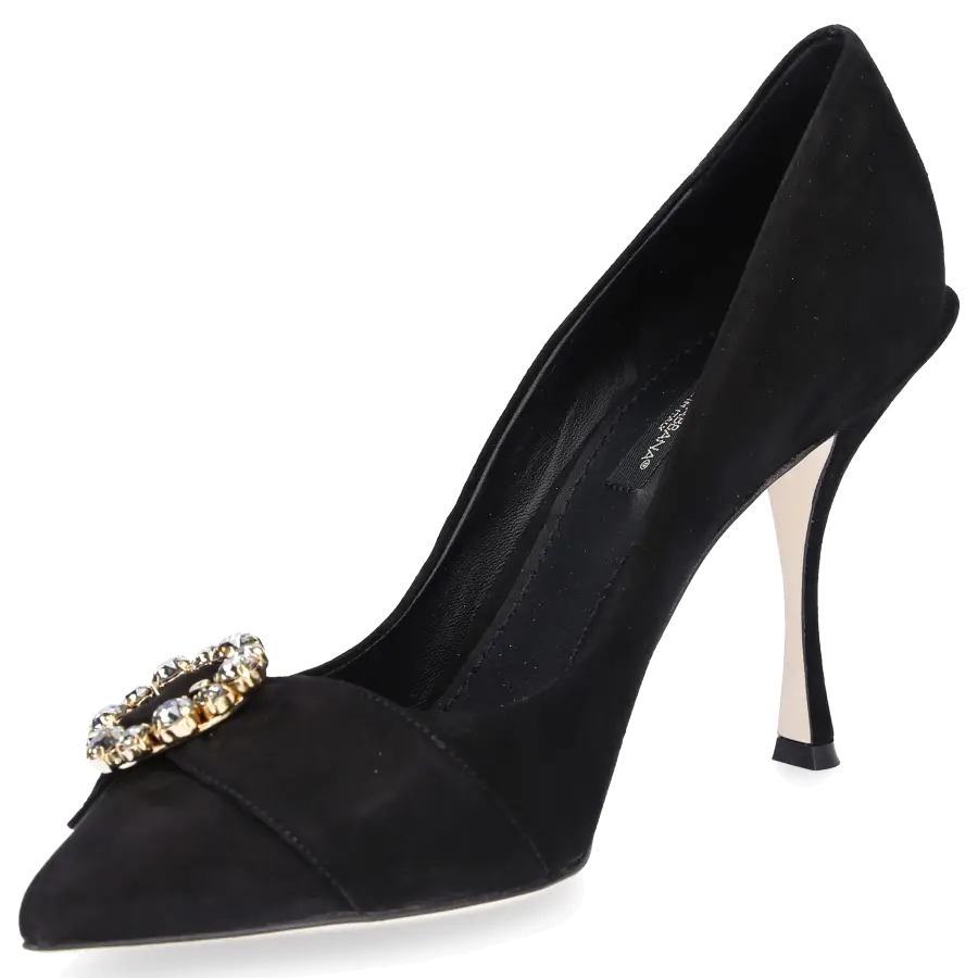 Dolce & Gabbana - Pumps LORI Veloursleder - schwarz