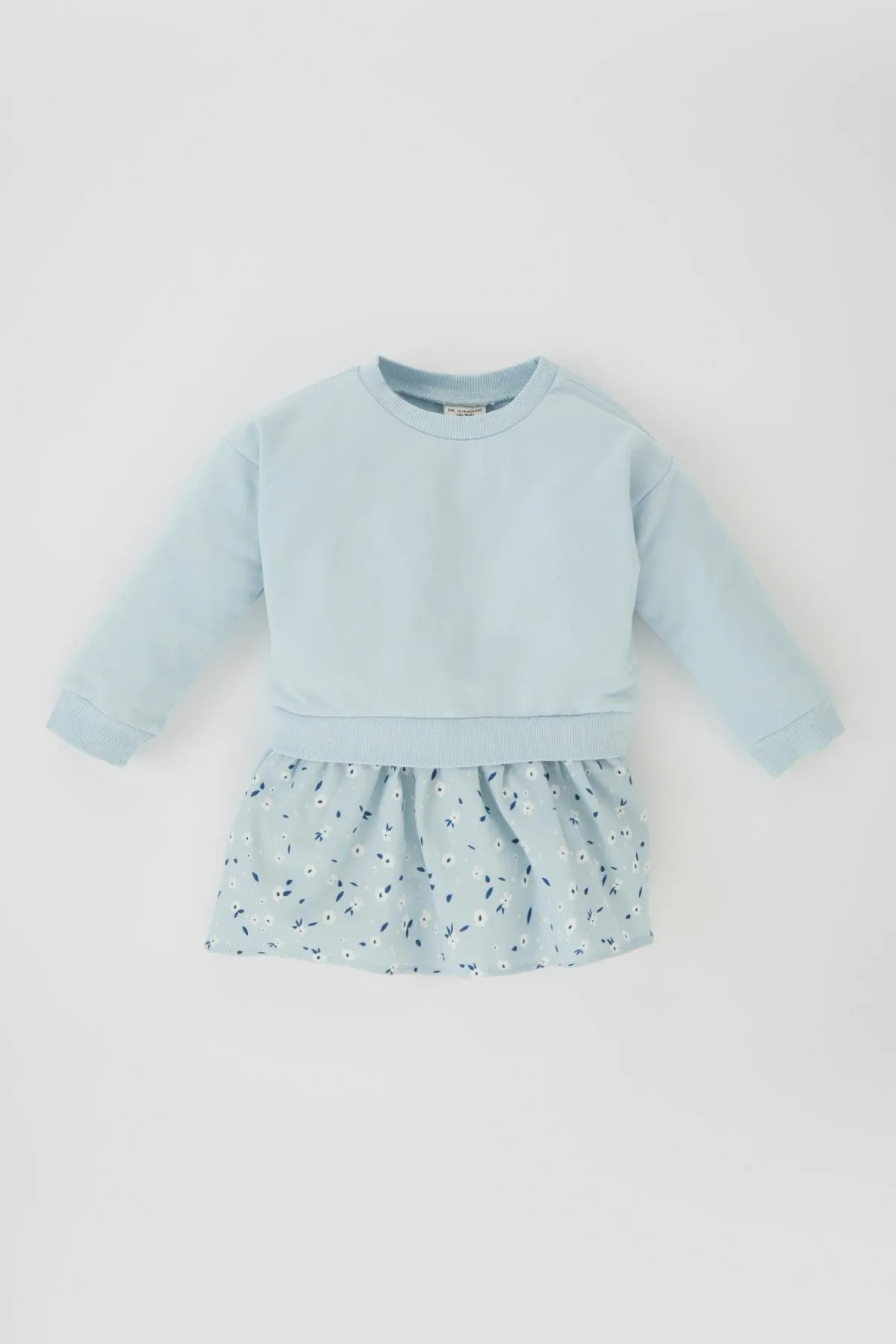 DeFacto  Geblümtes Langarmkleid für Babys