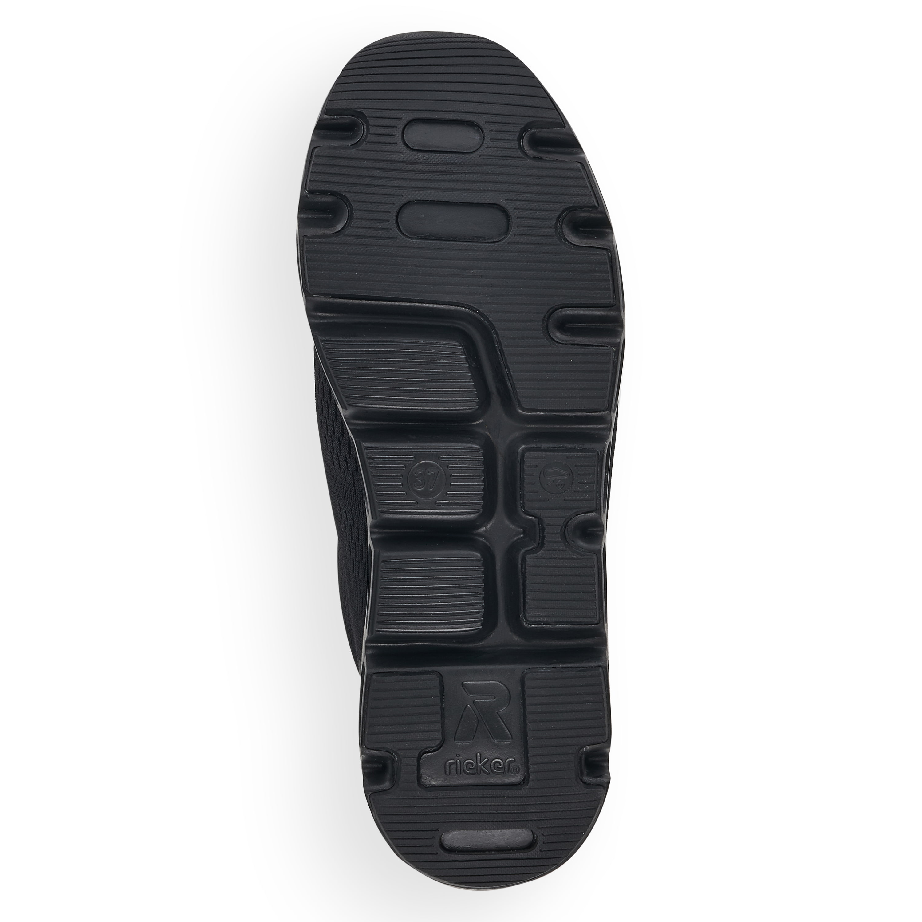 Rieker Damen Slipper deep black