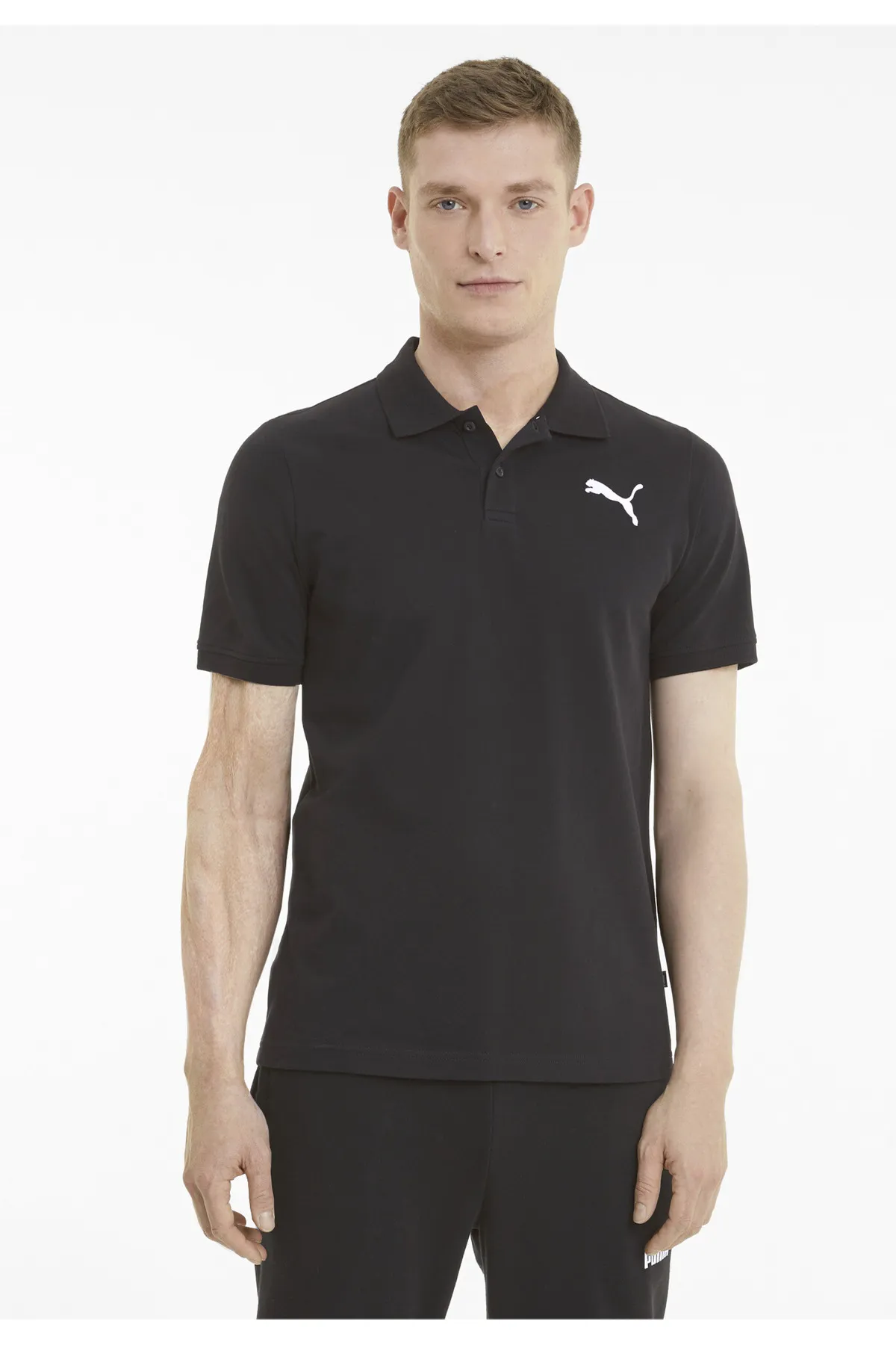 Puma  Poloshirt - Schwarz - Regular Fit
