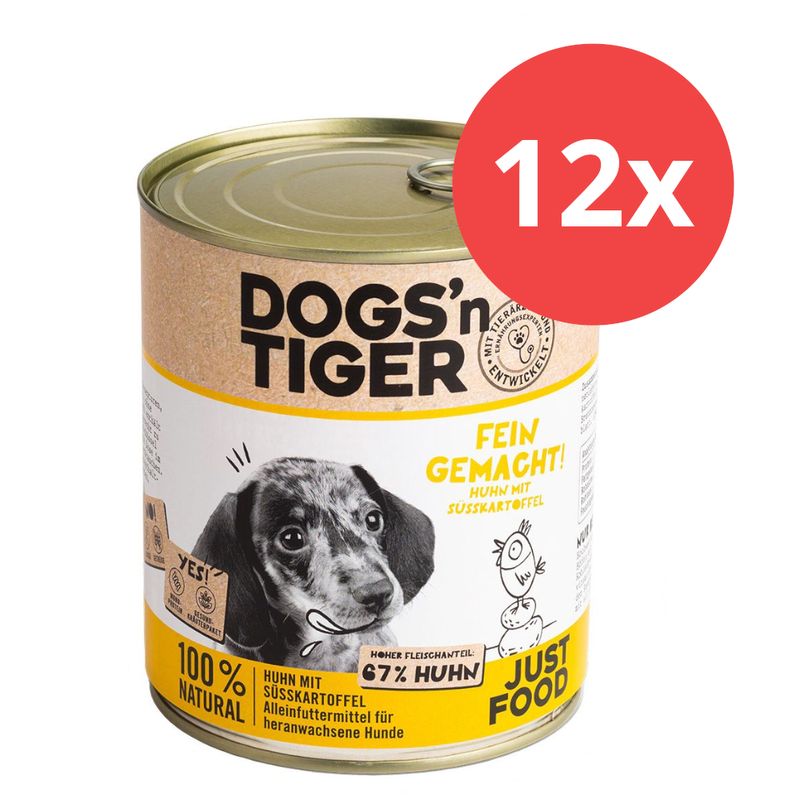 Sparpaket Dogs'n Tiger Junior 12 x 800 g
