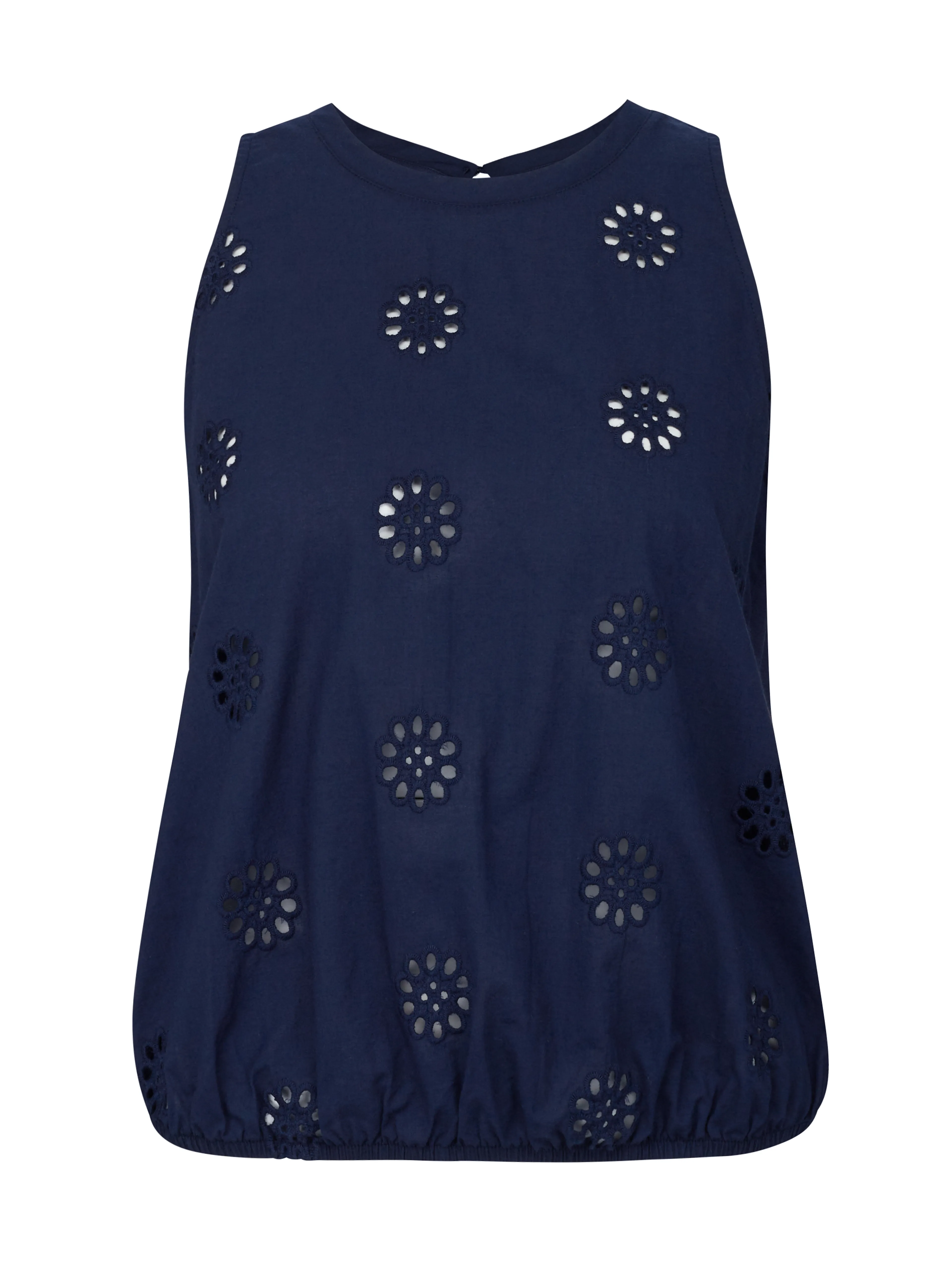 Dunkelblaue Damen Bluse ORSAY