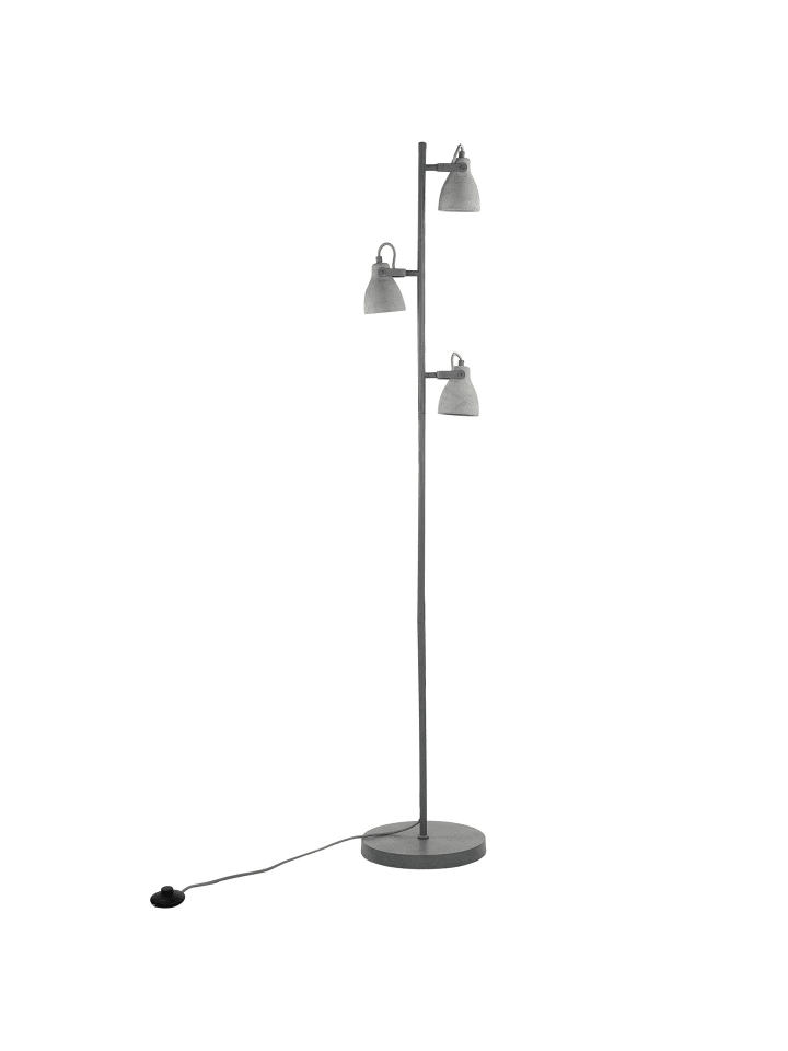 Beliani Stehleuchten MISTAGO in Grau - (W) 28 x (H) 163 x (L) 28 cm günstig kaufen onesize
