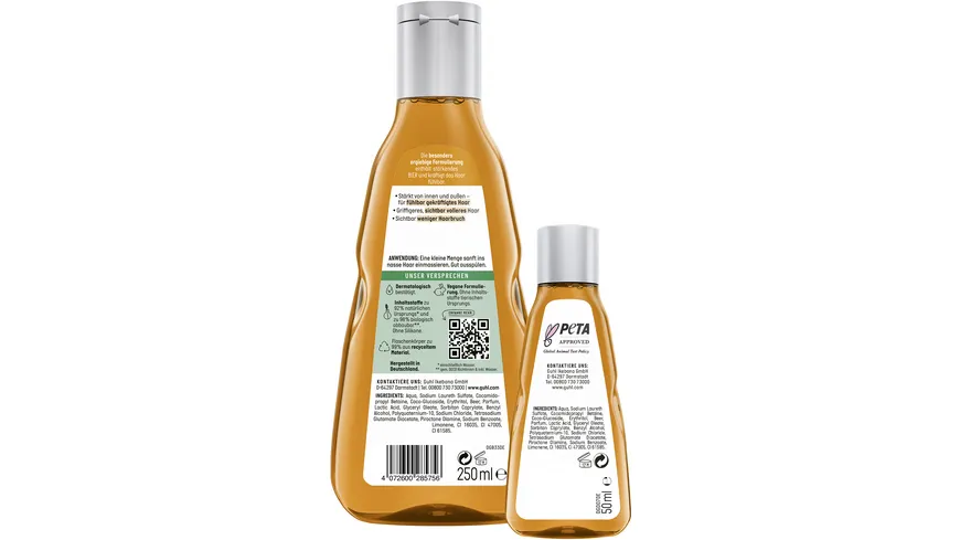 GUHL Intensiv Kräftigung Shampoo + Mini 300 ml