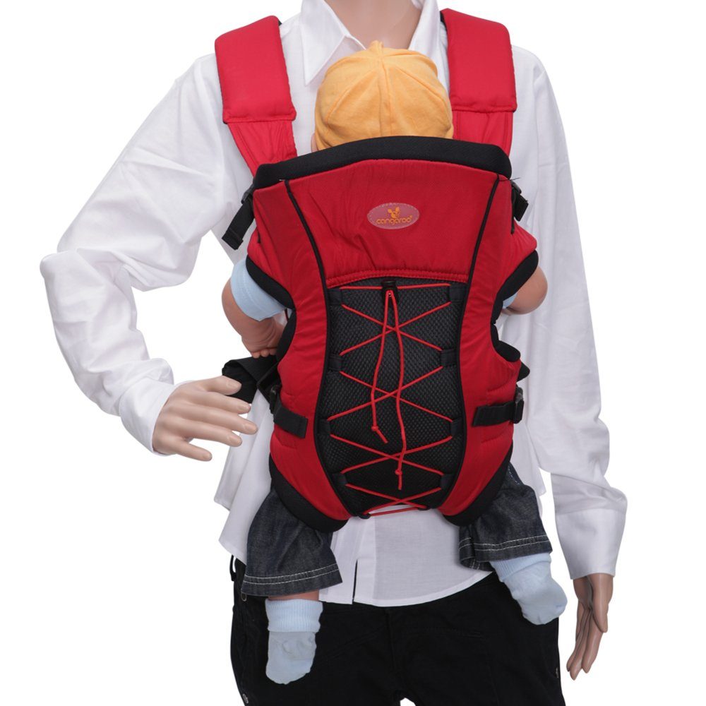 Moni Babytrage Babytrage Starchild 2 in 1, Bauchtrage von Geburt an bis 6 Monate mit Kopfstütze