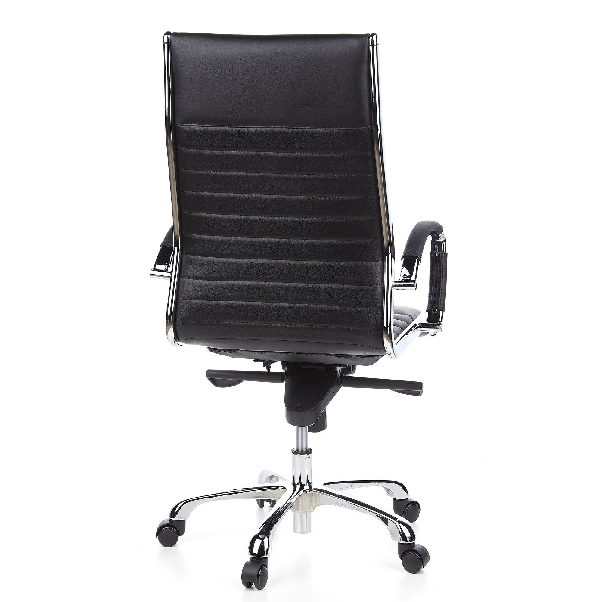 hjh OFFICE Chefsessel Profi Chefsessel PARMA 20 Leder mit Armlehnen, Drehstuhl Bürostuhl ergonomisch
