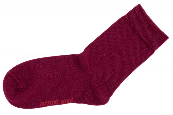 Steven kids ~ Strümpfe Merinowolle 3er Set ~ Burgundy