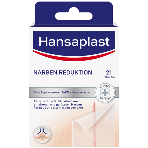 HANSAPLAST Pflaster zur Behandlung von Narben  21 St  Pflaster