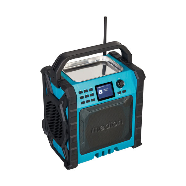 Premium Baustellenradio, inkl. integrierter Powerbank (MD43896)