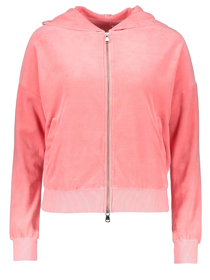 Juvia Sweatjacke in Pink günstig kaufen