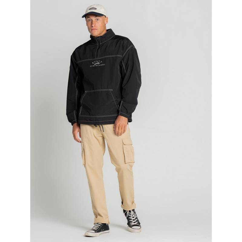RUSTY CORE DIVISION 1/4 ZIP JACKET Jacke Herren