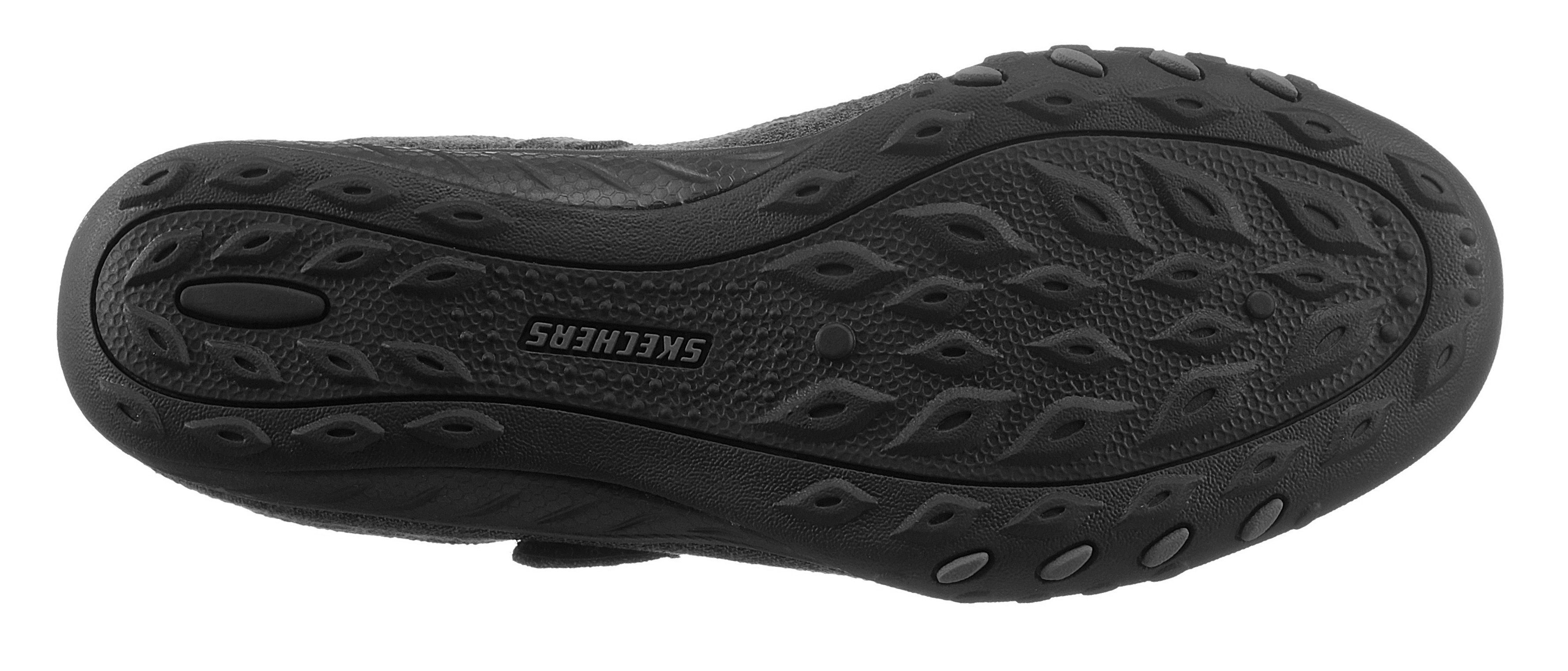 Skechers BREATHE-EASY Riemchenballerina in veganer Verarbeitung