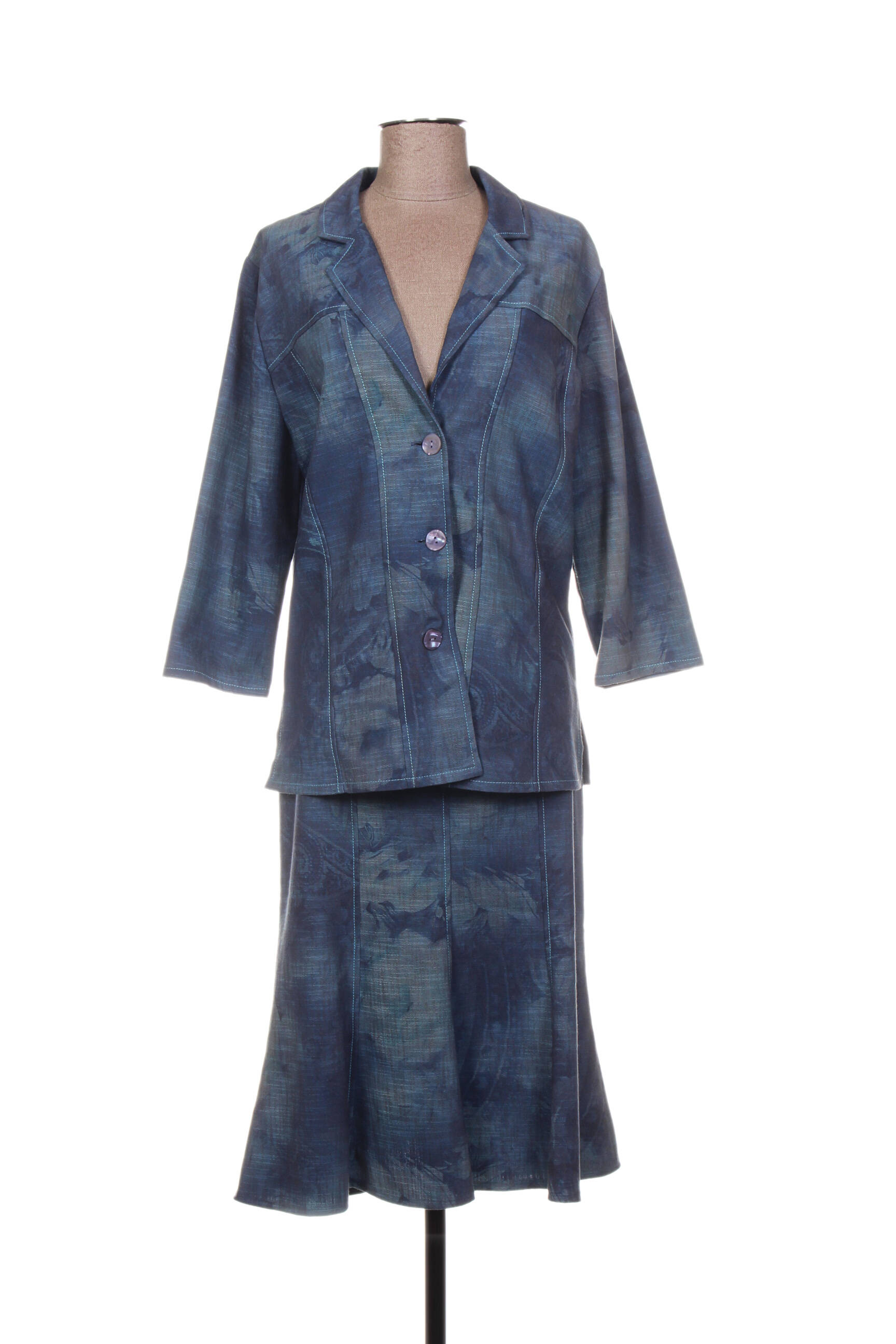 France Rivoire Ensembles Jupe Femme couleur bleu
