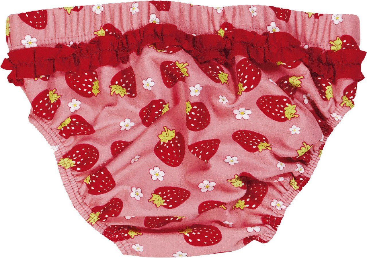 Playshoes Badehose UV-Schutz Windelhose Erdbeeren