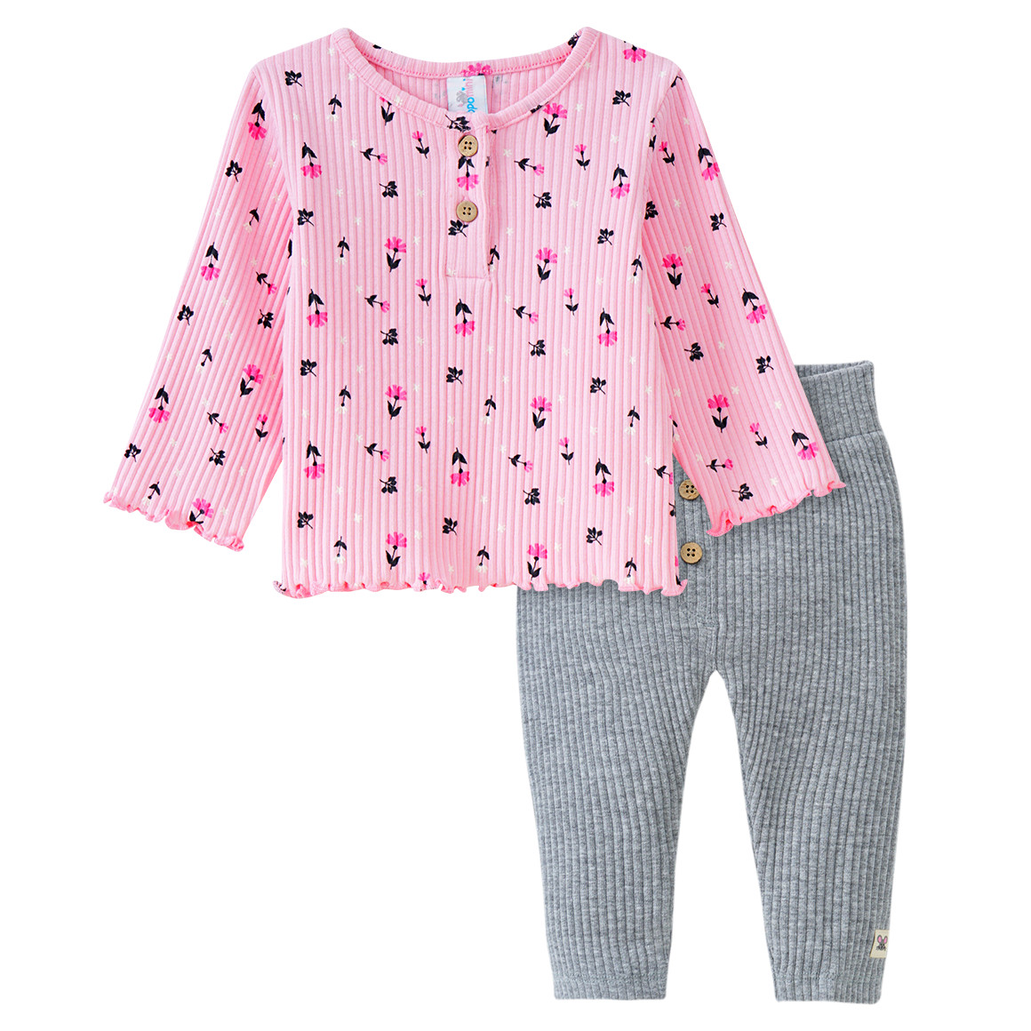 Newborn Langarmshirt und Leggings im Set