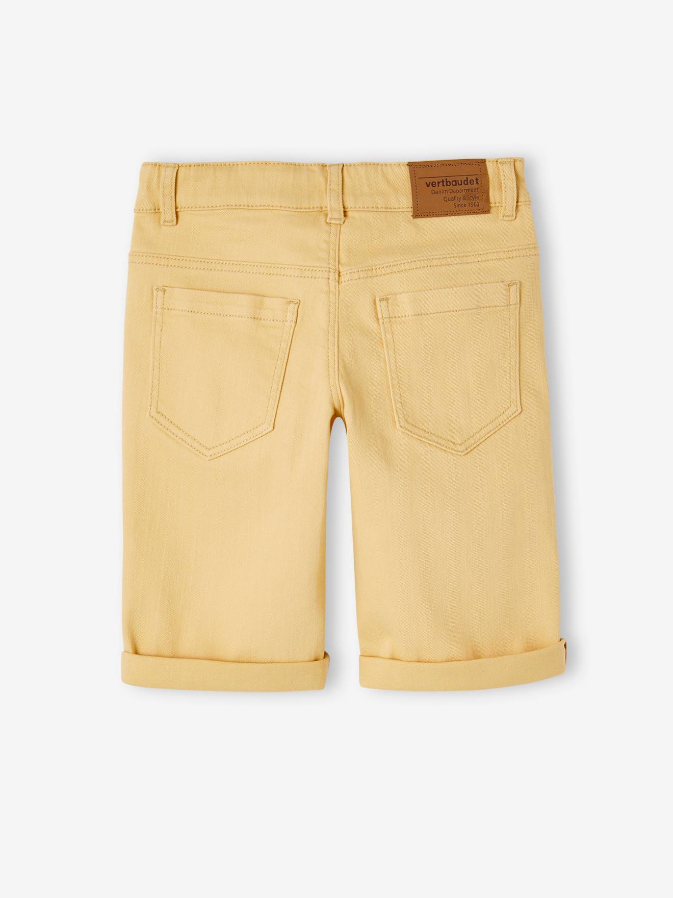 Vertbaudet Jungen Shorts Oeko-Tex - hellgelb