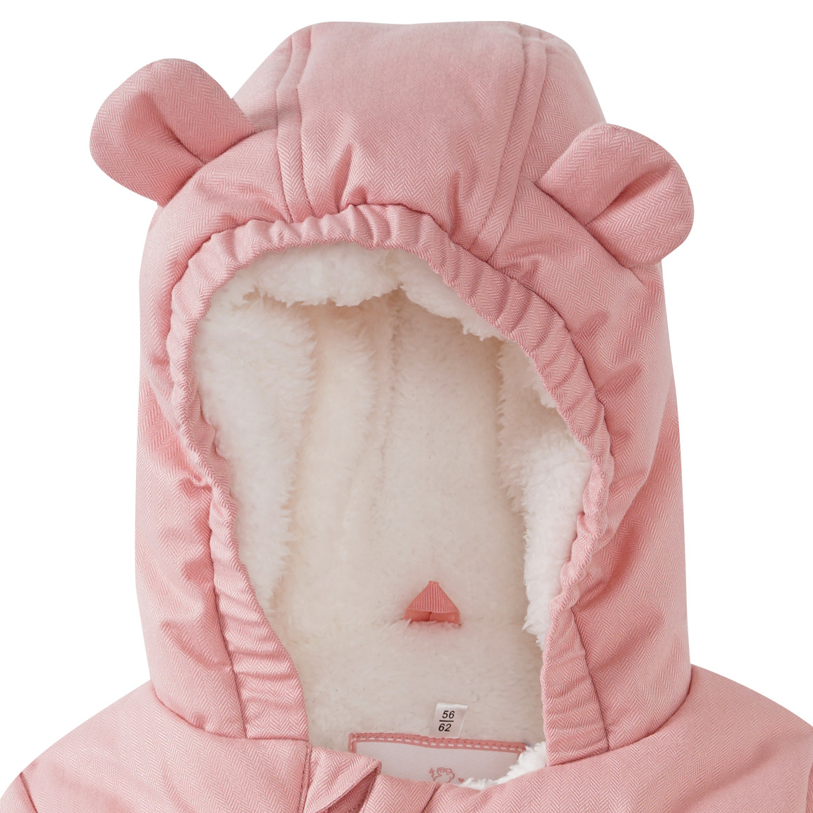 Newborn Overall mit Plüsch-Futter