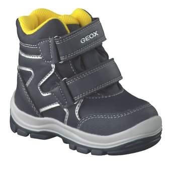 Geox B Flanfil Boy Klett Boots in blau