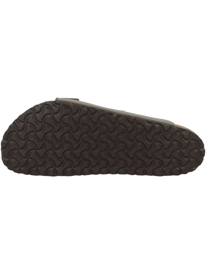 Birkenstock Sandale Arizona Birko-Flor Nubuk normal in grau günstig kaufen